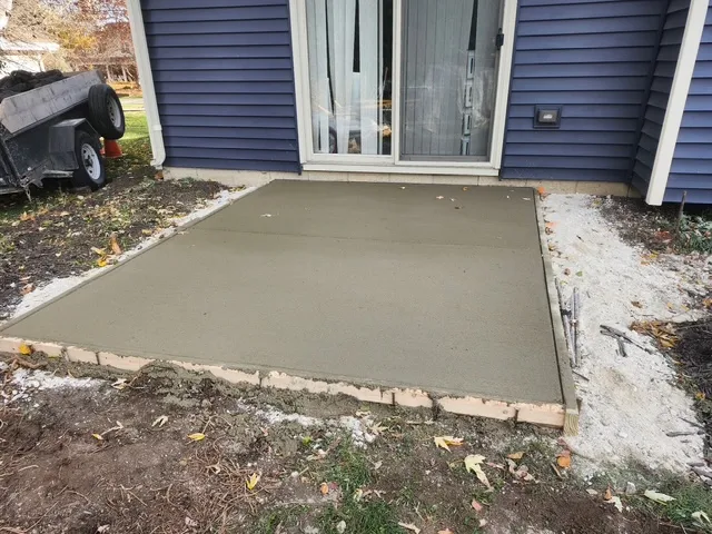 Outdoor hardscape installation - SE Wisconsin