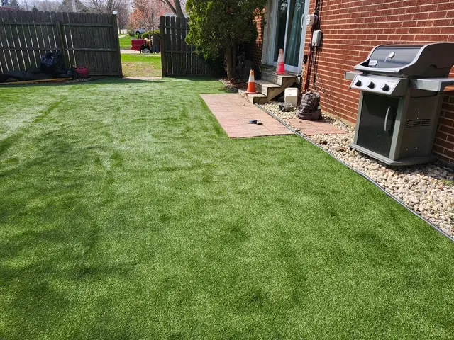 Artificial turf installation in Kenosha - Kenosha, WI
