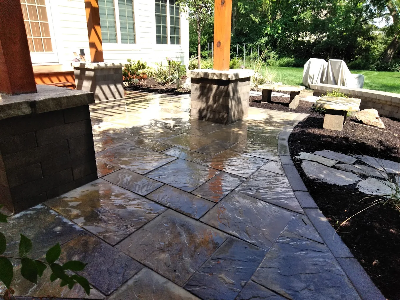 Pergola and patio construction in Ingleside - Ingleside, IL