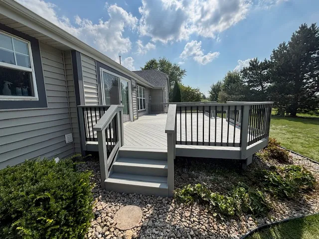 Stone patio installation - SE Wisconsin